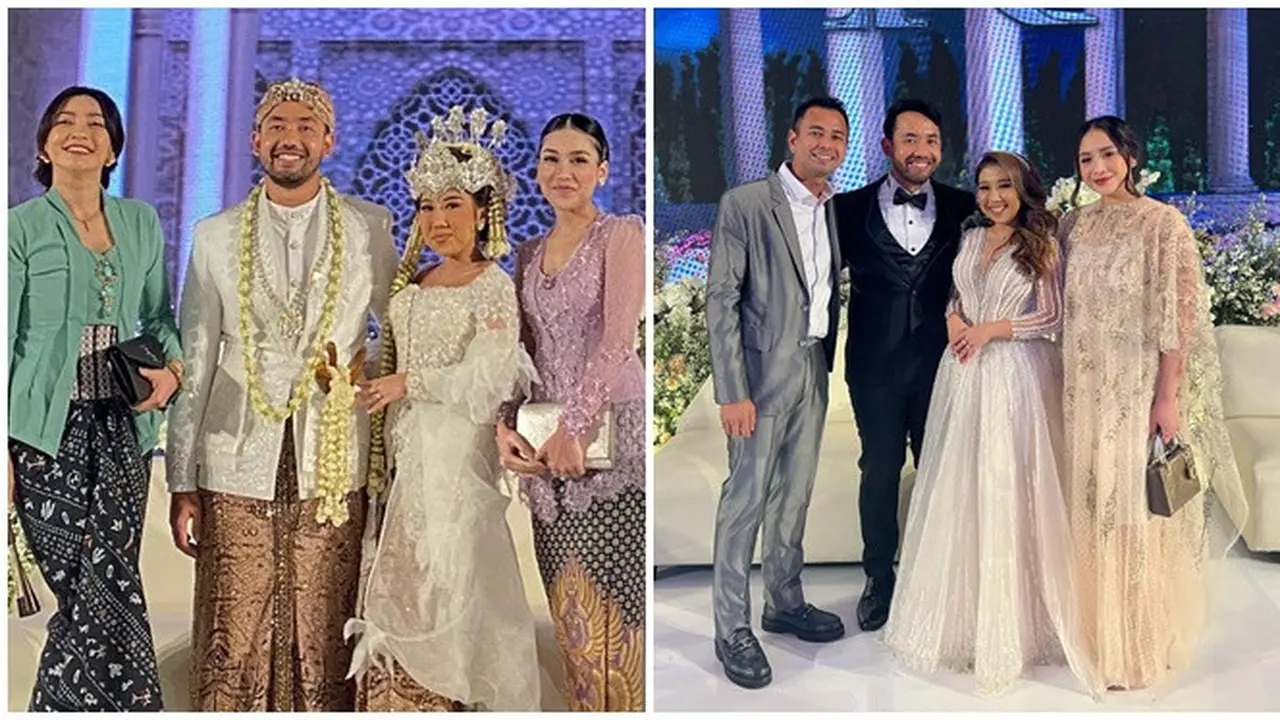 Punya Banyak Sahabat, Ini 7 Potret Artis Hadiri Pernikahan Kiky Saputri dan M Khairi