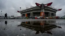 Pemandangan umum stadion sebelum pertandingan Serie A Italia antara AC Milan dan Parma di Stadion San Siro di Milan, pada tanggal 26 Januari 2025. (Piero CRUCIATTI/AFP)
