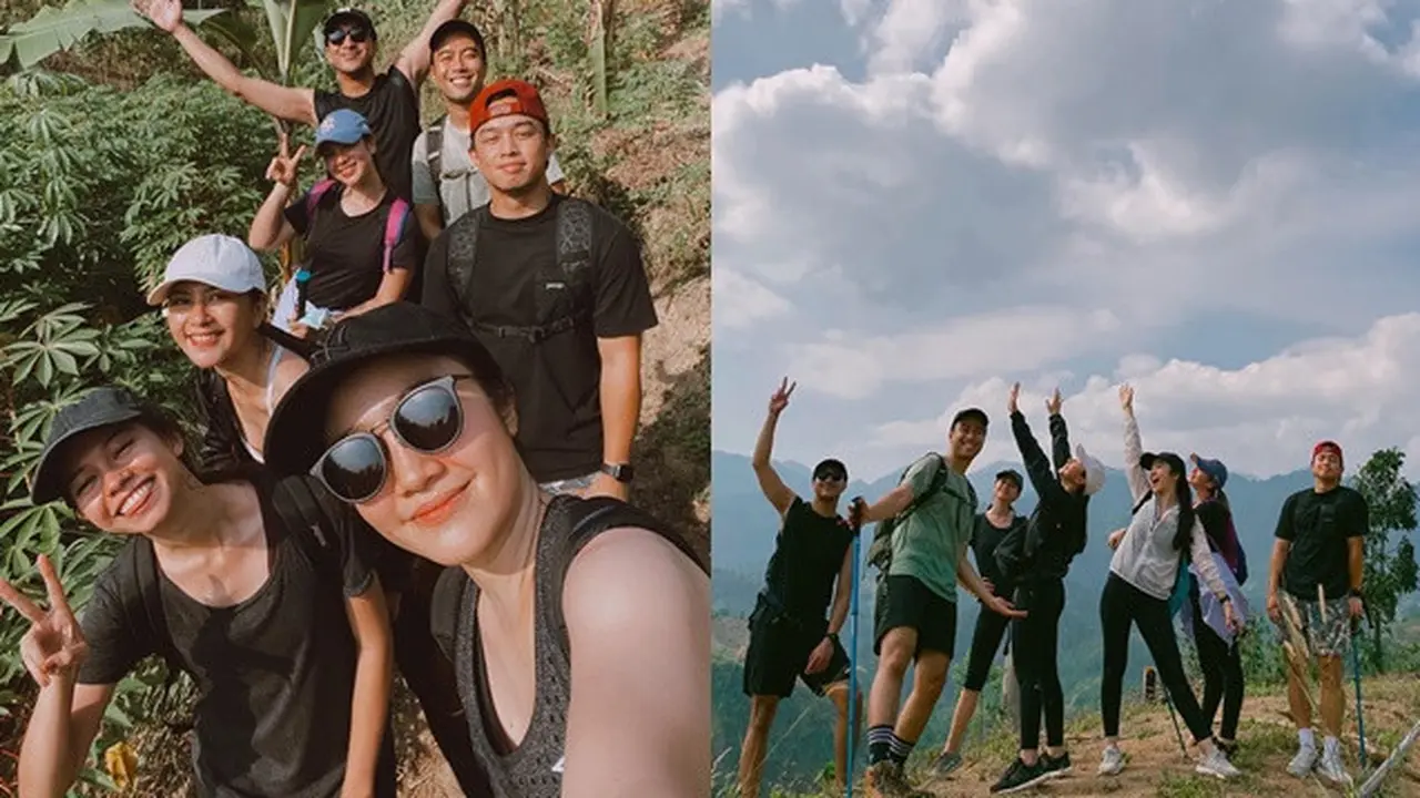 7 Momen Seru Febby Rastanty, Jessica Mila dan Yuki Kato Trekking Bareng