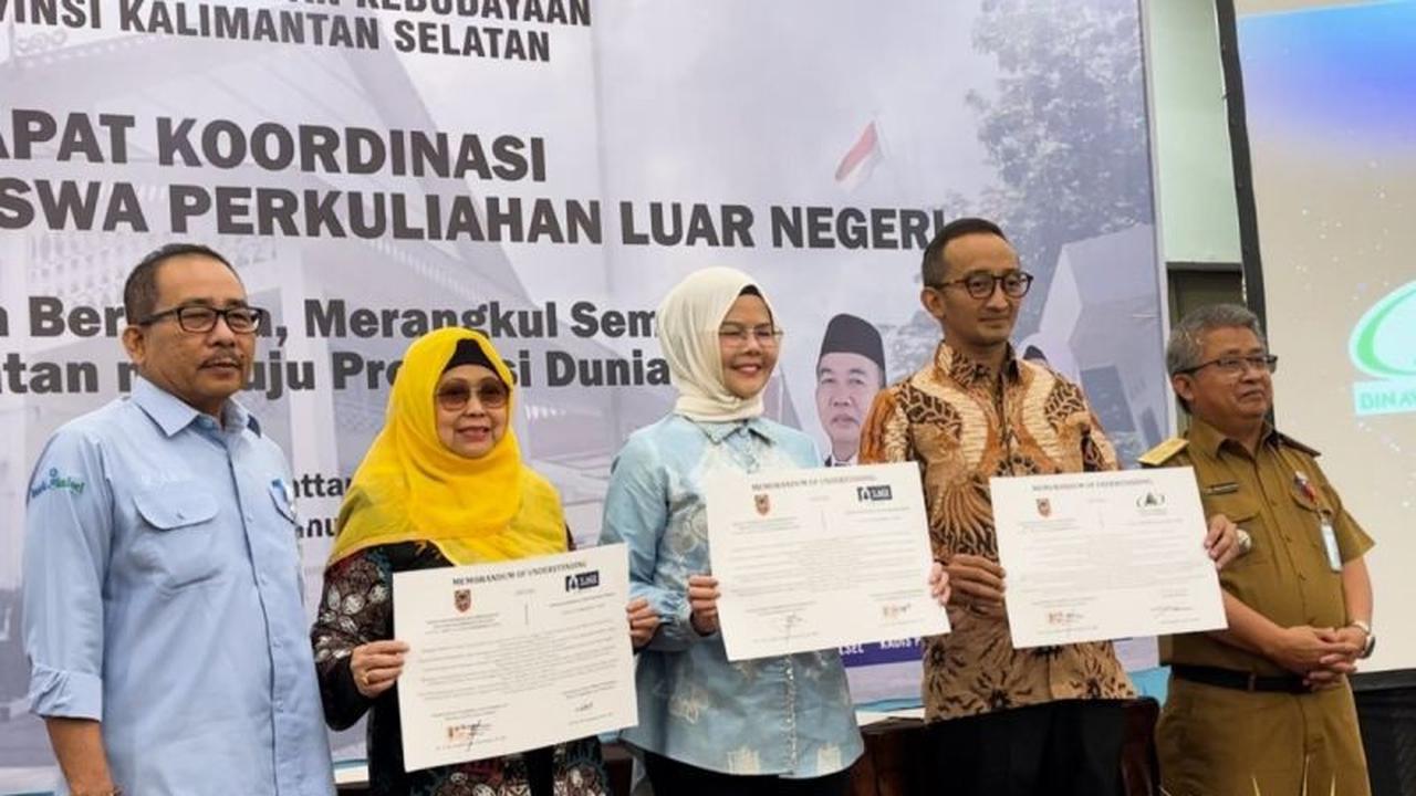 Pemprov Kalsel Fasilitasi 150 Lulusan SMA Lanjutkan Studi Melalui Program Beasiswa Kalsel China Singapura