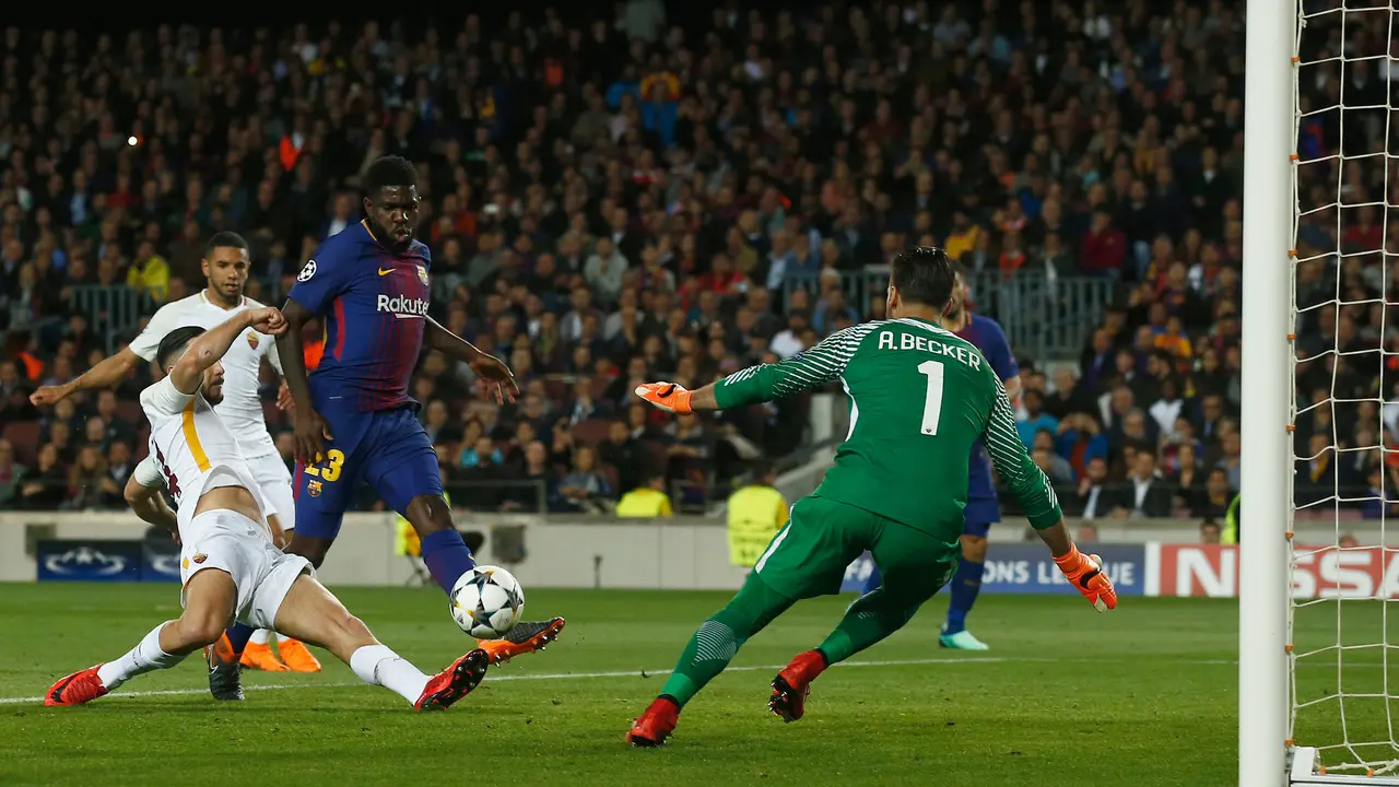 Dua Gol Bunuh Diri Bawa Barcelona Taklukan AS Roma