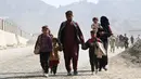 Pemerintah Pakistan mengatakan ada 1,7 juta warga asing ilegal yang sebagian besar warga Afghanistan harus meninggalkan negara itu paling lambat 1 November 2023. (Farooq Naeem/AFP)