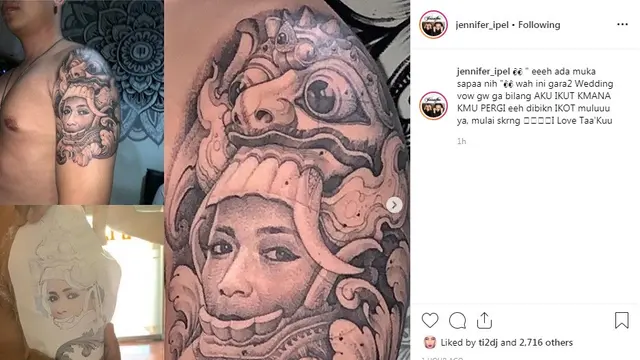 Ajun Perwira (Foto: Instagram/Jennifer_ipel)