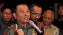 Panglima TNI Jenderal Moeldoko saat mendeklarasikan zona bebas korupsi, Jakarta, Senin (11/8/2014) (Liputan6.com/Miftahul Hayat)