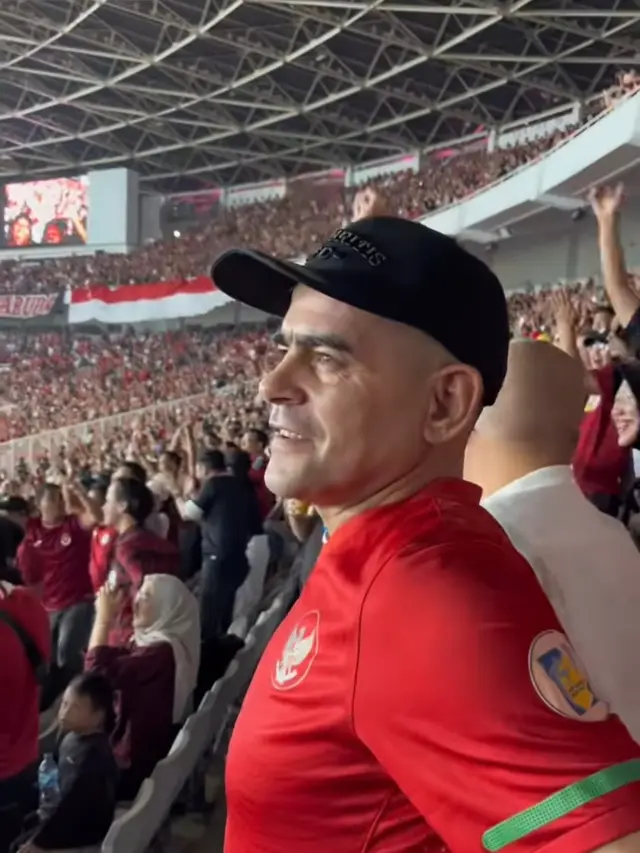 Cristian Gonzales Nonton Timnas