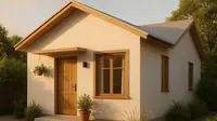 13 Inspirasi Desain Rumah Sederhana 6x8 Meter Gaya Minimalis Terbaru di 2025