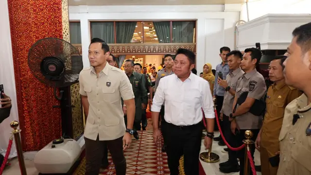Kunjungan Kerja ke Sumatra Selatan, Menko AHY Perkuat Koordinasi Pembangunan Infrastruktur Strategis