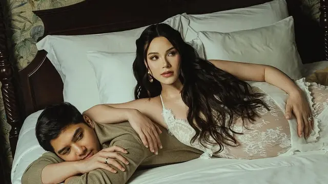 Romantisnya Alyssa Daguise dan Al Ghazali di Foto Maternity Shoot, Pancarkan Aura Good Looking Parents