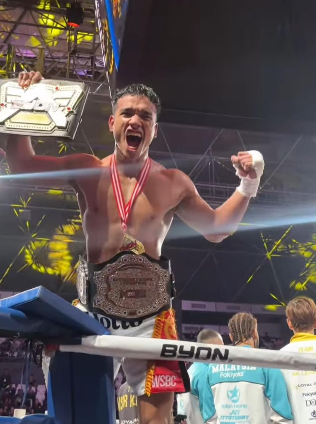 Fadly Faisal Menang di Byon Combat vs Aisar, Disebut Match Penuh Lawak