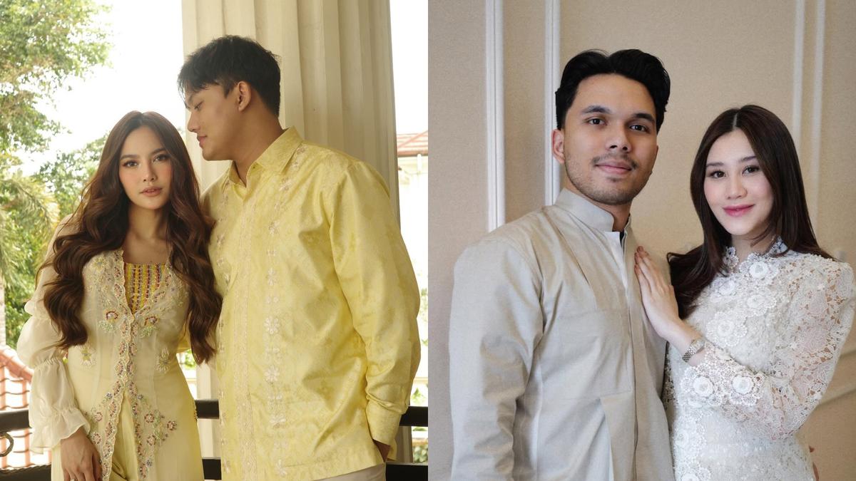 Adu Gaya Serasi Pasutri Seleb Rayakan Lebaran Bareng Pertama Kali, Mahalini Raharja-Rizky Febian hingga Aaliyah Massaid-Thariq Halilintar