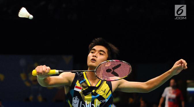 Kalahkan Pebulu Tangkis Thailand Panji Ahmad Maulana Melaju Bola Liputan6 Com