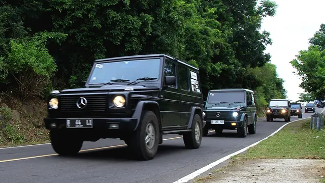 Mercedes Jip Indonesia Selesaikan Touring Jarak Jauh Akhir Tahun (Ist)