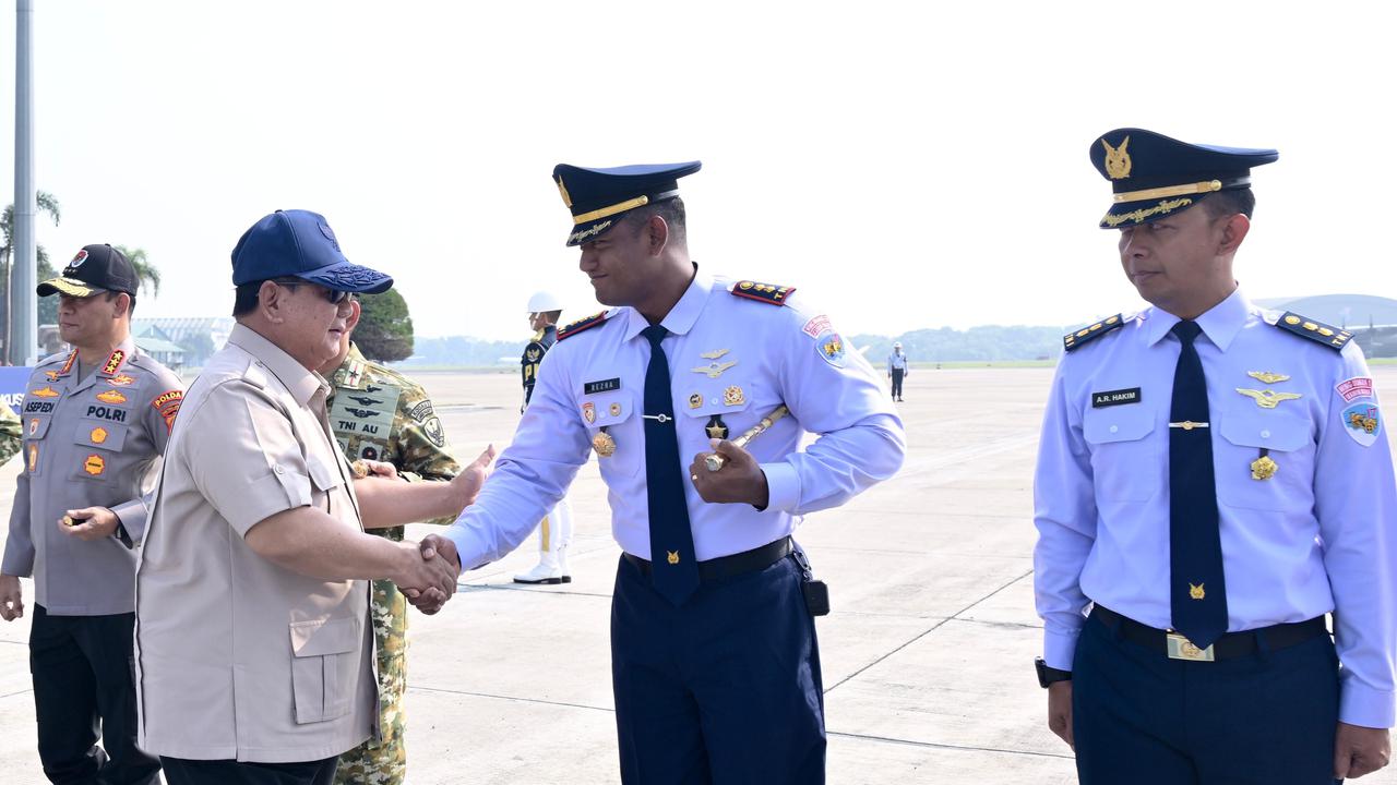 Prabowo Terbang ke Lampung, Resmikan RSUD dan Buka Munas HIPMI XVIII