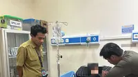 Seorang siswa kelas VII SMP PGRI 2 Nagrak, Kabupaten Sukabumi, berinisial AI (12), diduga menjadi korban perundungan dan penganiayaan oleh kakak kelasnya. (Liputan6.com/Fira Syahrin)