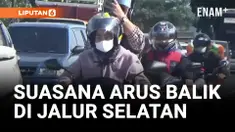 Arus Balik Mulai Padati Jalur Selatan Nagreg