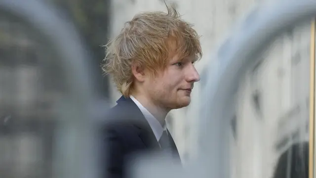 Ed Sheeran Hadiri Sidang Gugatan Hak Cipta Lagu Thinking Out Loud