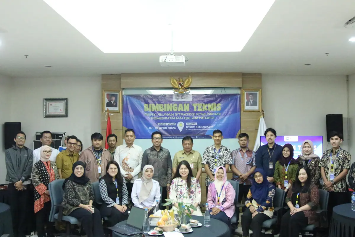 Kemendagri Gelar Bimtek Penyusunan Strategi Komunikasi, Perkuat Sinkronisasi Komunikasi Pusat-Daerah