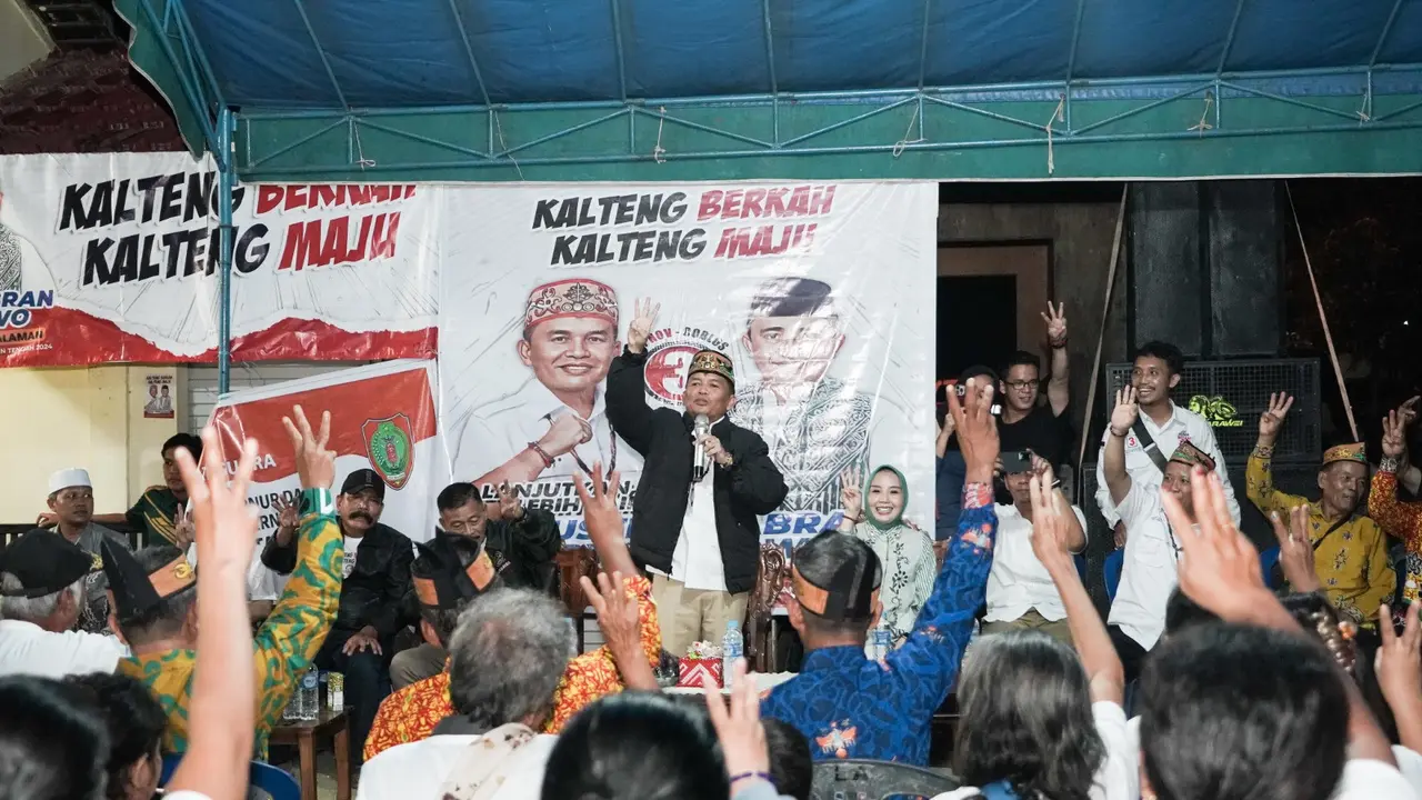 Calon Gubernur Kalimantan Tengah nomor urut 3, Agustiar Sabran.