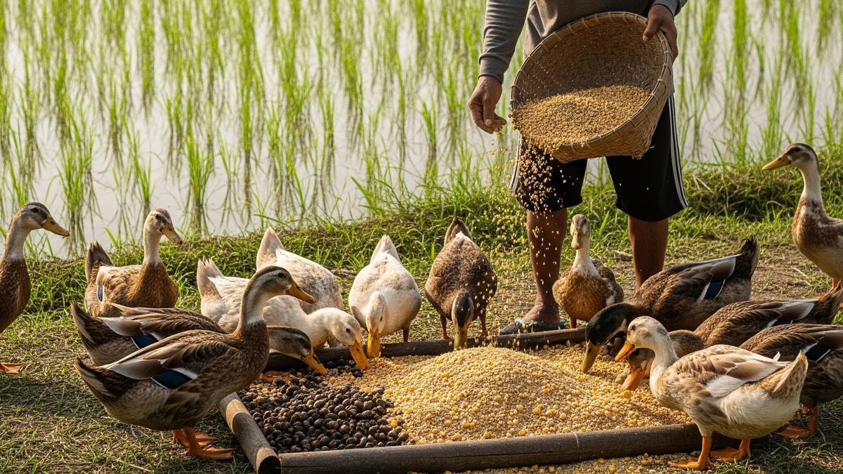 7 Model Ternak Bebek dan Tanam Padi Sederhana untuk Hemat Biaya Pakan, Mudah Dipraktikkan