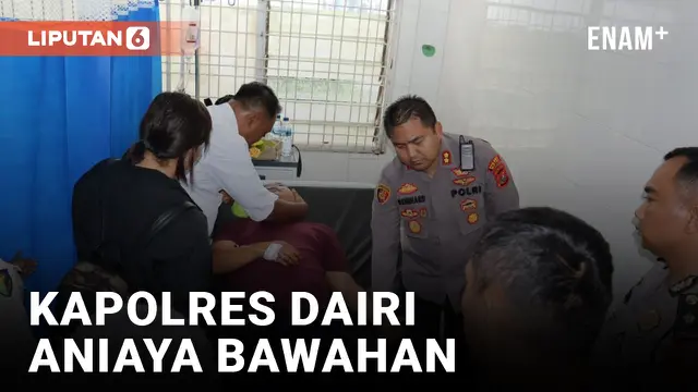 Kapolres Dairi Beri Penjelasan Soal Penganiayaan yang Dilakukan ke 2 Personelnya