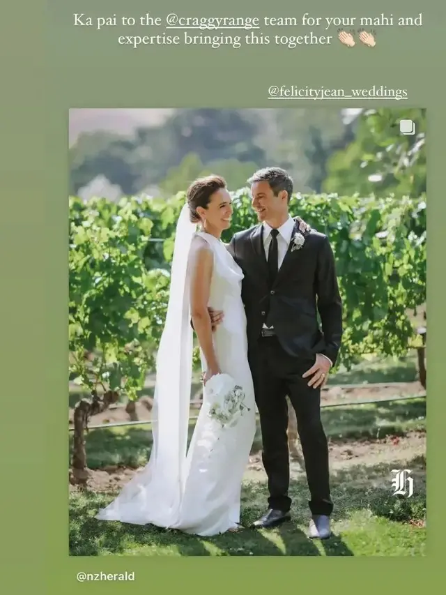 Mantan PM Selandia Baru Jacinda Ardern Menikah Setelah 5 Tahun Bertunangan, Digelar Privat di Kebun Anggur