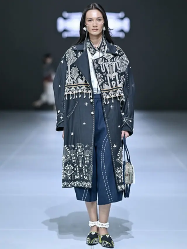 Koleksi Mel Ahyar di JFW 2026. [Dok. Jakarta Fashion Week]
