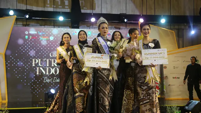 Elisha Lumintang Menyabet Gelar Putri Otonomi Indonesia 2023.