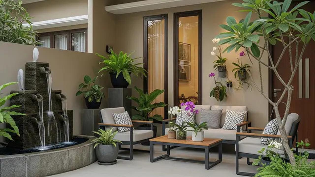 10 Tips Menata Teras Kecil Depan Rumah yang Sempit, Bikin Tampilan Jadi Lega