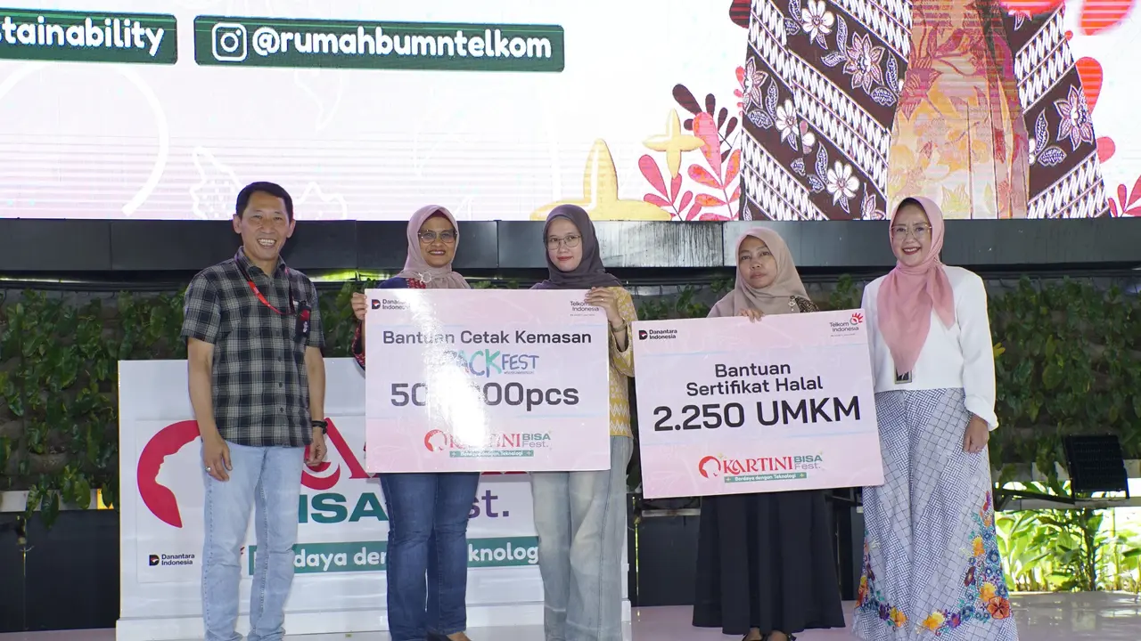 Telkom Perkuat Peran Kartini Digital, Dukung UMKM Perempuan Tembus Pasar Lebih Luas