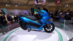 Mengusung tagline "Change the Game", hadirnya merek ALVA diharapkan dapat membawa perubahan positif terhadap industri motor listrik di Indonesia. (Otosia.com/Nazarudin Ray)