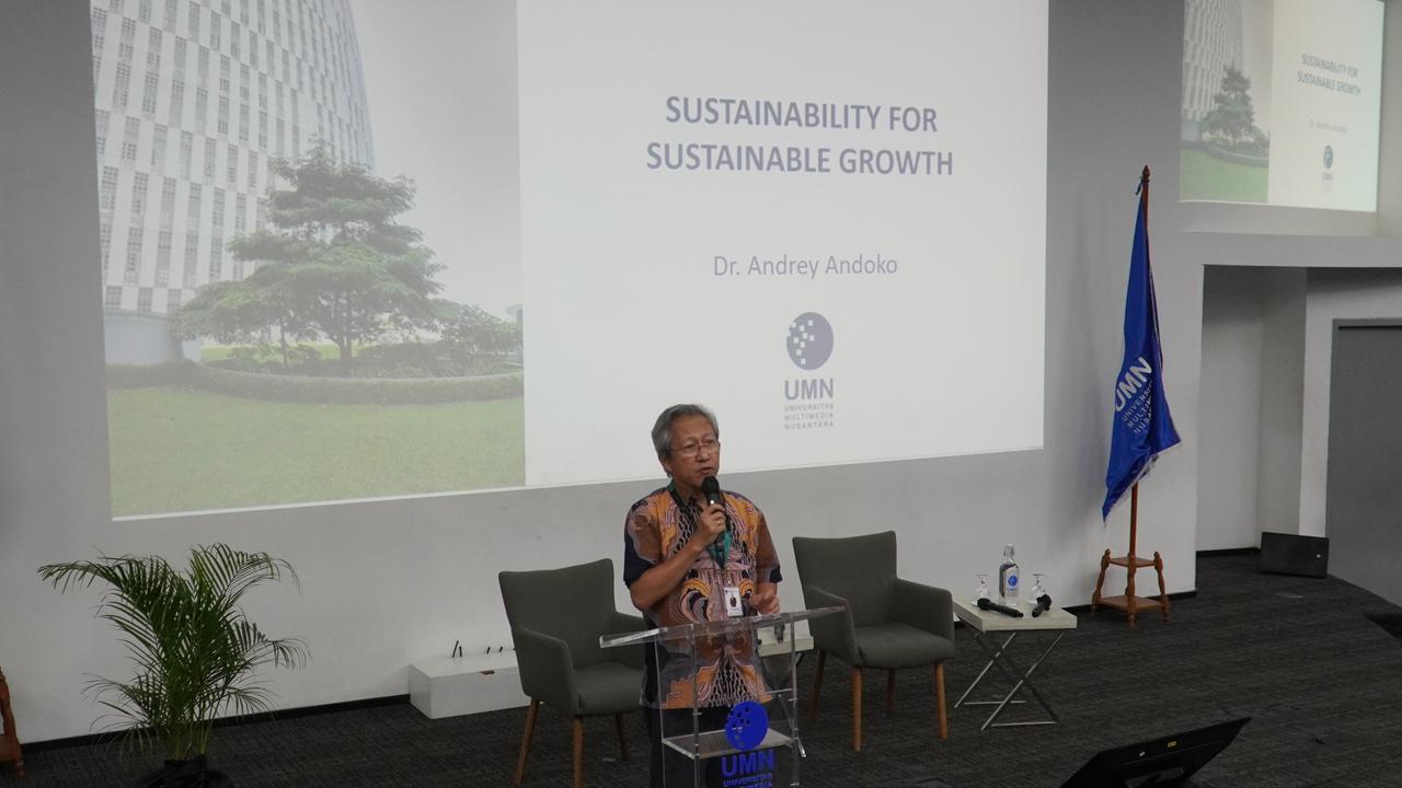 Puncak Sustainability Week UMN : Peran Perguruan Tinggi Dalam Mewujudkan Keberlanjutan di Indonesia