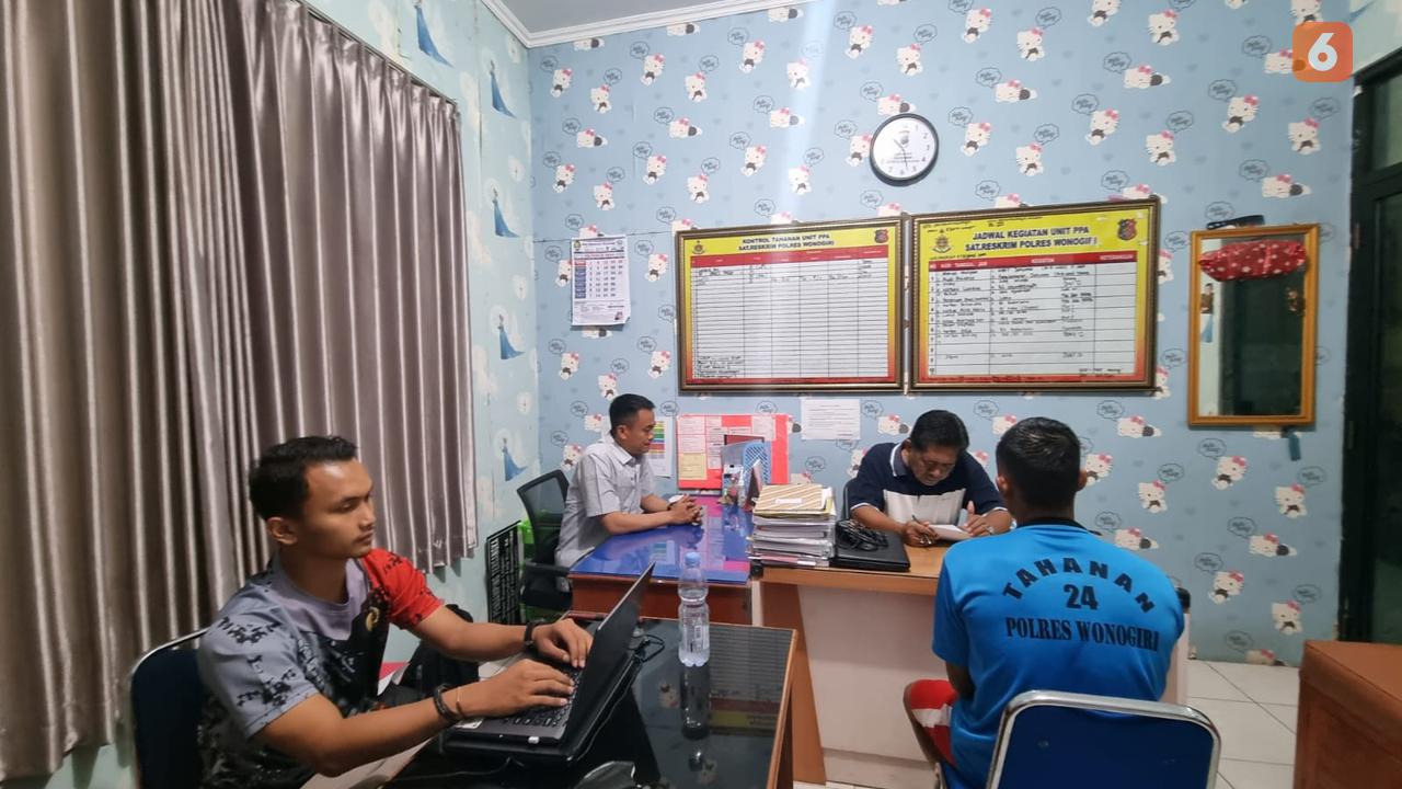 Ayah di Wonogiri Tega Rudapaksa Anak Tiri