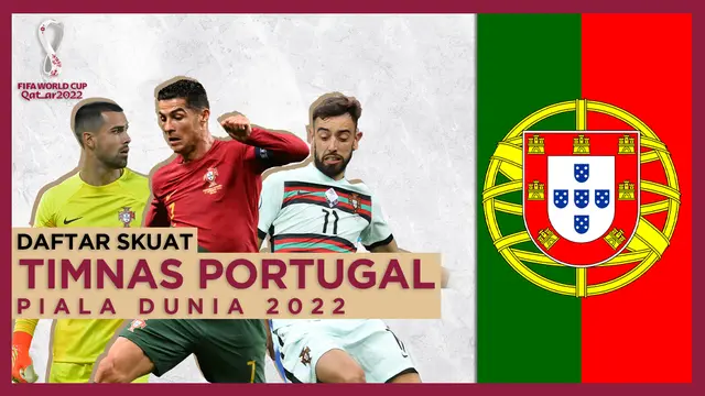 Thumbnail Daftar Skuat Timnas Portugal