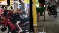 Viral, Aksi Nekat Pria Terobos Jalanan yang Tertutup Resepsi Pernikahan