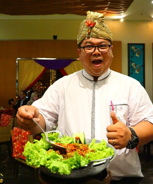 Chef Gatot Atria Hotel Malang/ copyright by Vemale.com/Febi