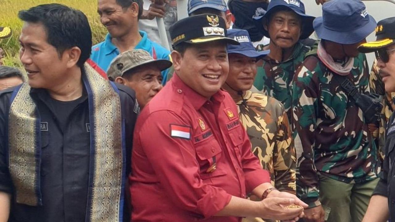 Pemkab Banyuasin Targetkan Jadi Lumbung Pangan Nasional Nomor Satu di Tahun 2026