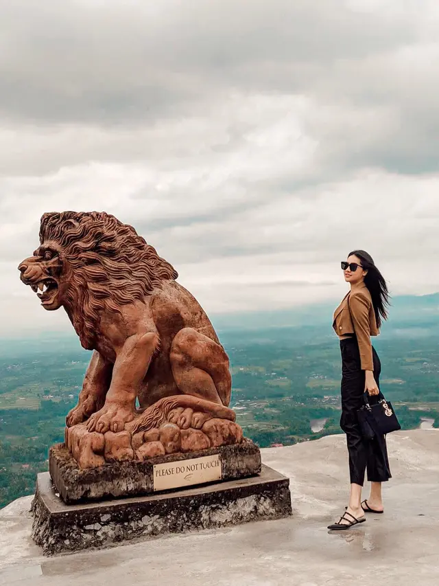 Potret Anya Geraldine Syuting di Magelang, Sekaligus Lepas Penat Sejenak. (Sumber: Instagram/anyageraldine)