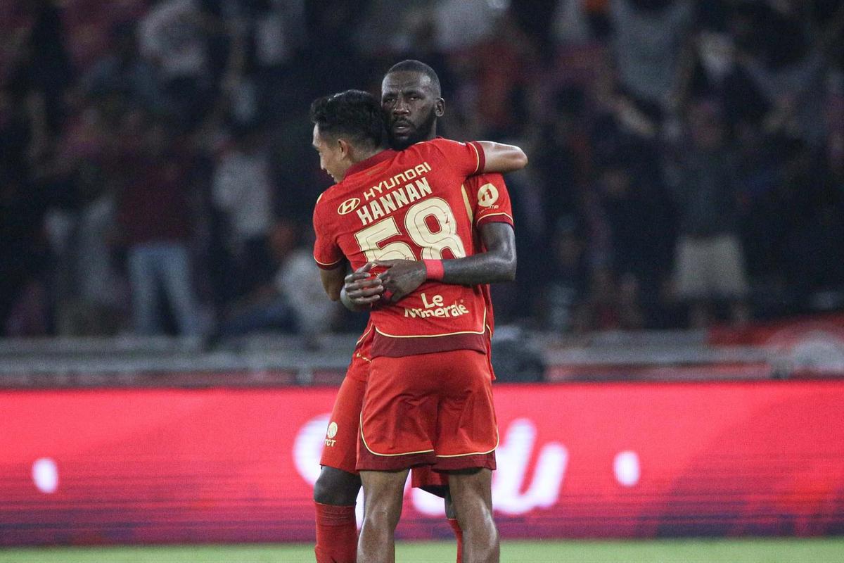 FOTO: Persija Jakarta Jaga Peluang Juara Usai Tekuk Persis Solo