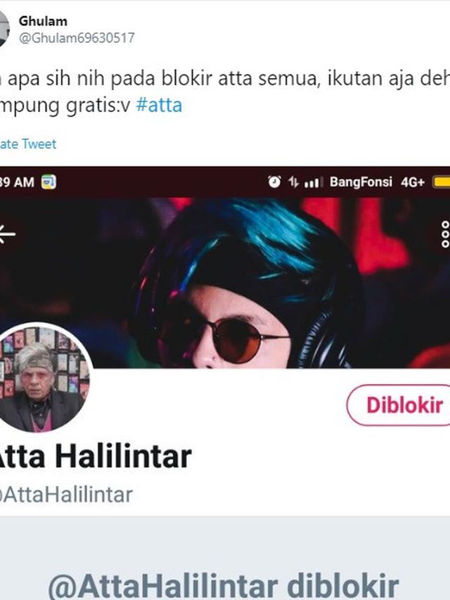 Twitter Atta diblokir