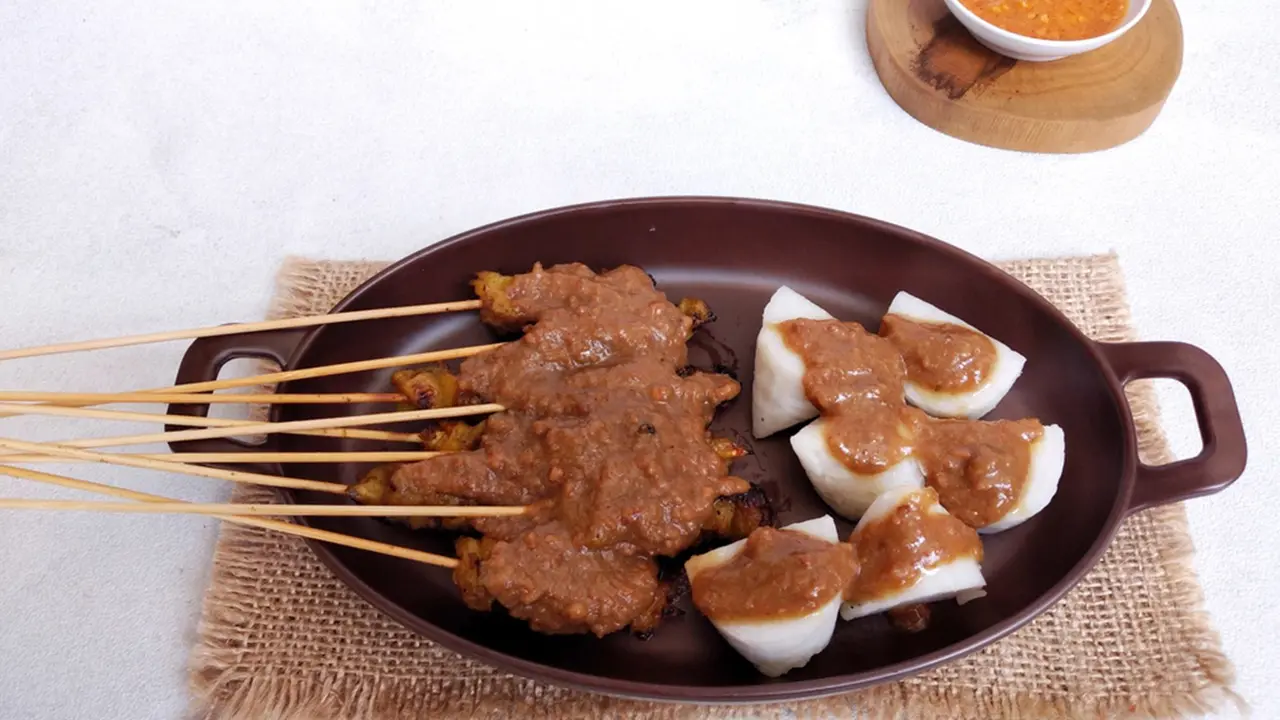 sate kikil bumbu kacang