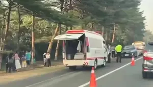Kronologi Kecelakaan BYD Tabrak Raize hingga Terguling di Tol Jagorawi