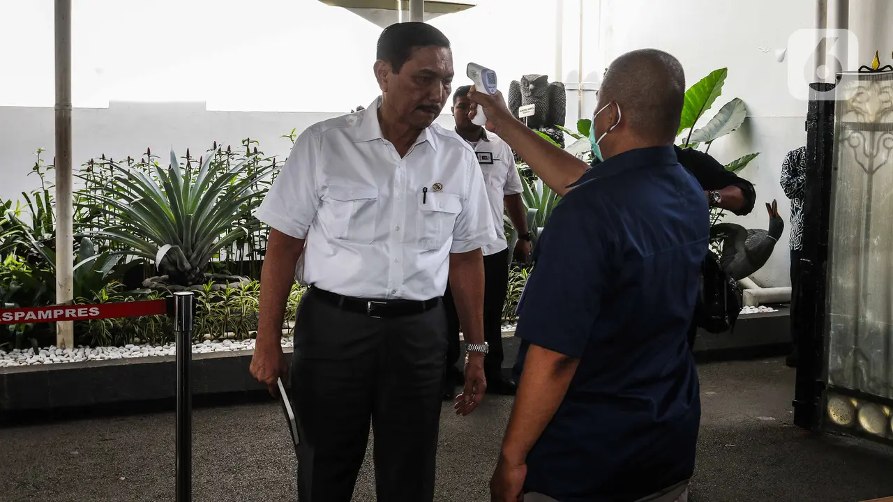 Antisipasi Virus Corona, Istana Kepresidenan Lakukan Pengecekan Suhu Tubuh