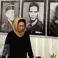 Putri Pahlawan Revolusi, Amelia Yani usai memberikan pidato jelang doa bersama di Monumen Pancasila Sakti, Jakarta (30/9/2015). TNI AD menggelar doa bersama untuk memperingati Hari Kesaktian Pancasila yang ke-50. (Liputan6.com/Helmi Fithriansyah)