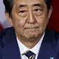 PM Jepang Shinzo Abe mundur akibat kondisi kesehatannya menurun. (AP)