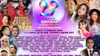 Konser Raya 29 Tahun Indosiar Luar Biasa hari kedua, Kamis 11 Januari 2024 malam (Dok Indosiar)