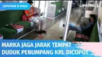Surat Edaran Kementerian Perhubungan No. 25 tahun 2022 mulai diberlakukan Rabu (09/03). PT KAI Commuterline menghapus tes dan menghilangkan marka jaga jarak antar tempat duduk penumpang.
