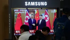Kim Jong Un Kunjungi China Lewat Jembatan Baru