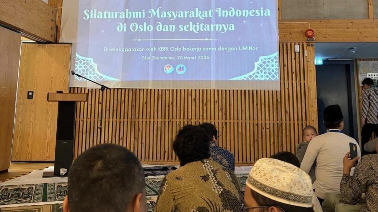 KBRI Oslo Jadi Pusat Obat Rindu Lebaran bagi Diaspora Indonesia di Norwegia