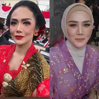 Gaya Kontras Krisdayanti dan Mulan Jameela Sidang Tahunan MPR/DPR 2024. [Instagram]
