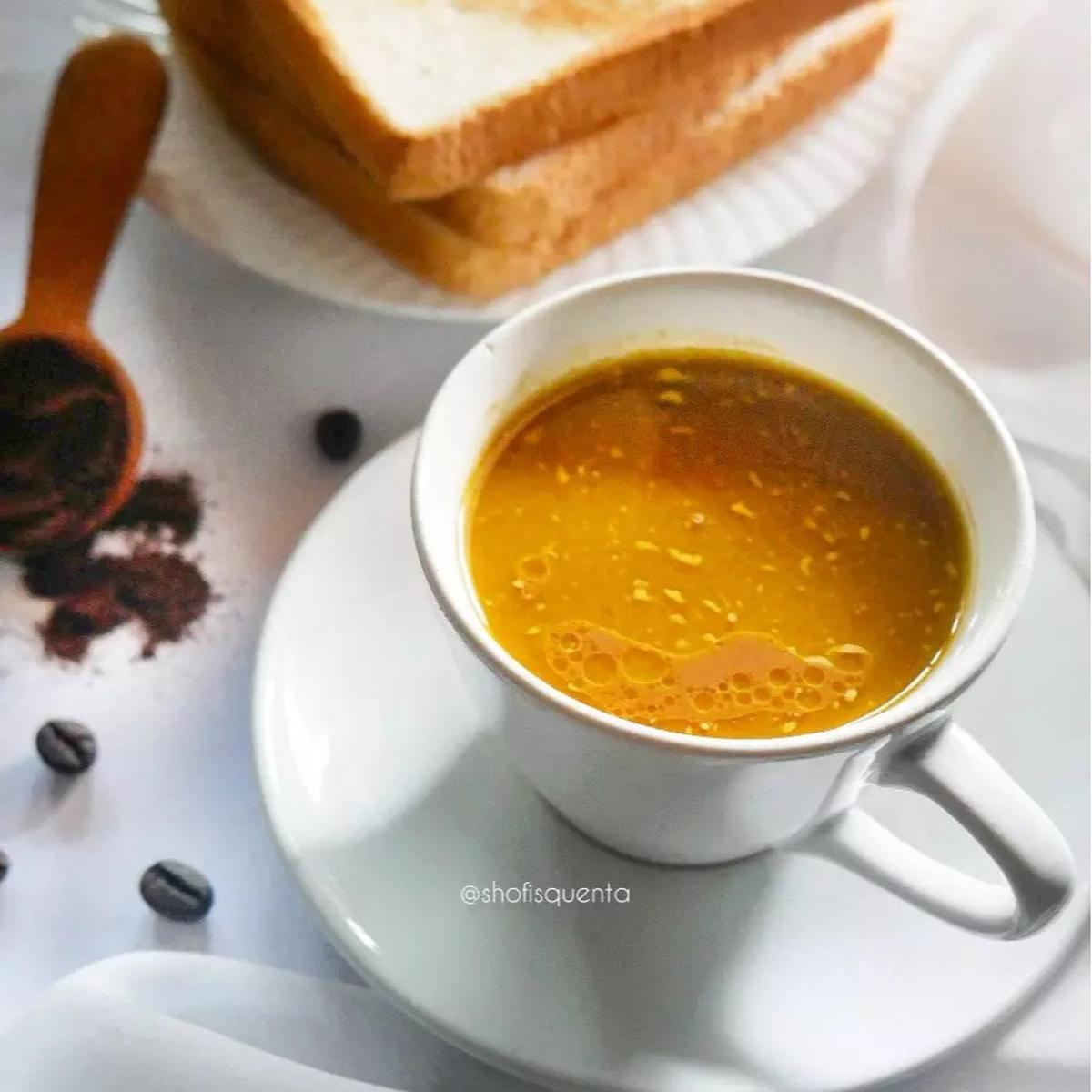 Resep kopi butter ala kopitiam. (dok. Cookpad @shofisquenta)